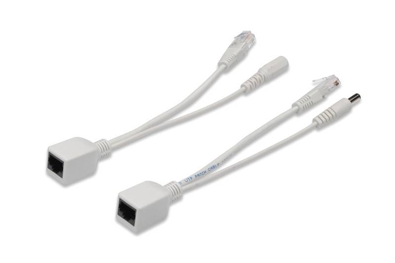 ZESTAW PASYWNY KABLI PoE FastEthernet