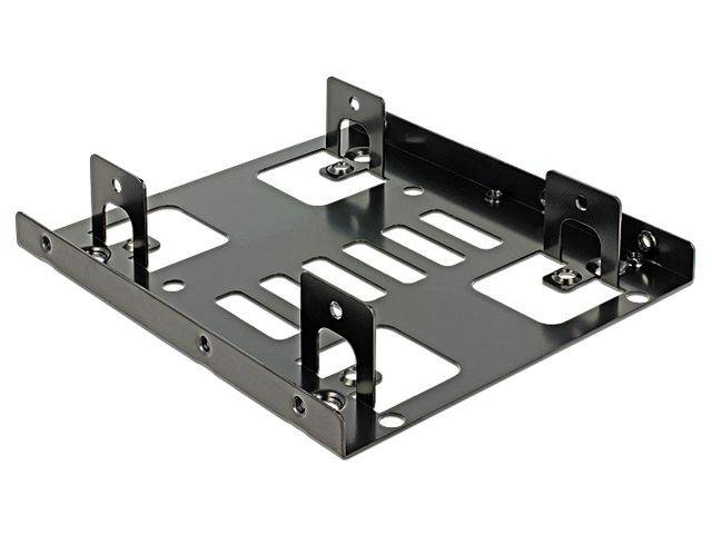ADAPTER HDD DELOCK sanki/szyna 3,5'' -> 2x2,5'' 