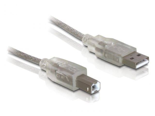 KABEL USB AM-BM 0.5M LANBERG