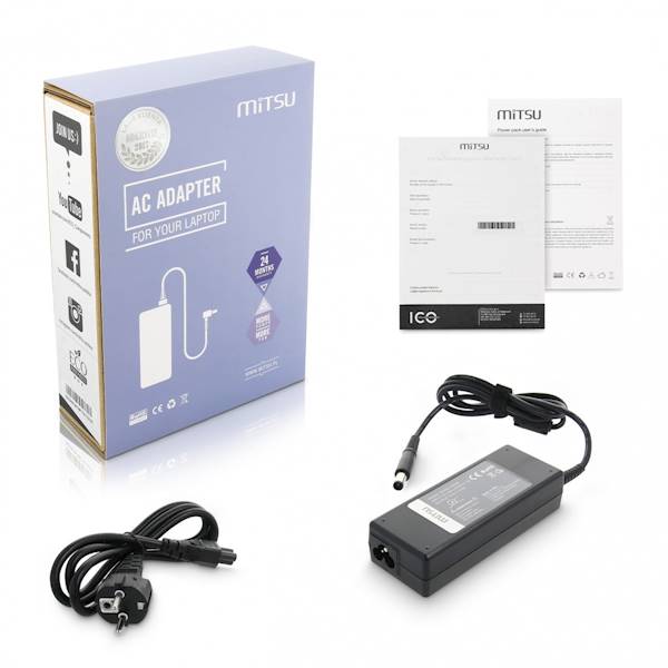 ZASILACZ DO NOT MITSU DELL 90W | 19.5V | 4.62A | 7.4*5.0