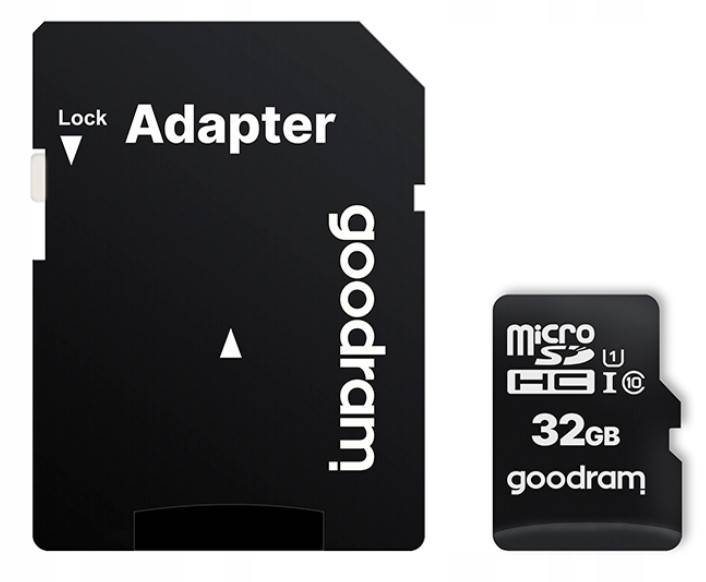 KARTA MICROSD 32GB GOODRAM CL10 + ADAPTER