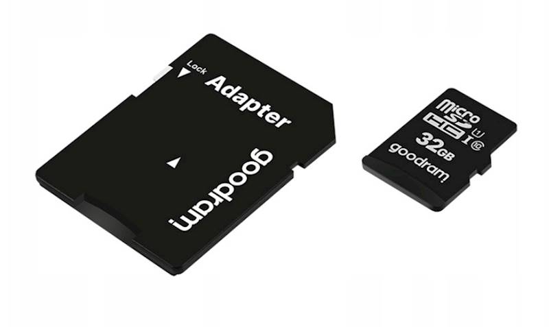 KARTA MICROSD 32GB GOODRAM CL10 + ADAPTER