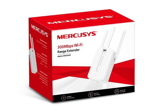 REPEATER TP-LINK MERCUSYS MW300RE WIFI N300