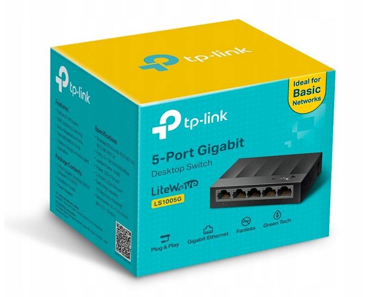 SWITCH TP-LINK SG105 5x1GB 