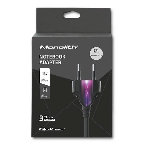 ZASILACZ DO NOT DELL QOLTEC 90W | 19,5V | 4,62A | 7.4*5.0