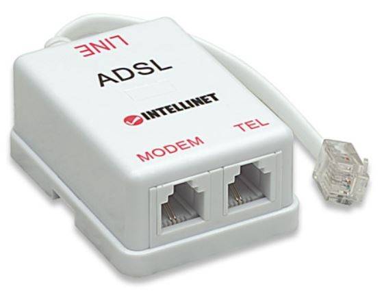 ROZDZIELACZ 2/1 RJ11 ADSL