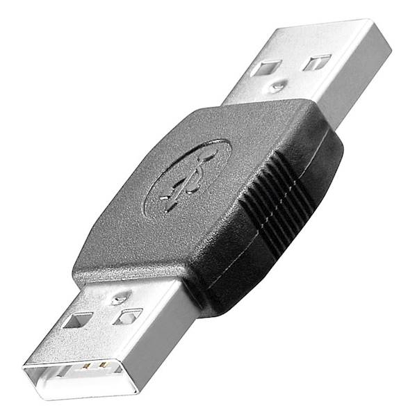 ADAPTER USB A(M) -> USB A(M) AM-AM Beczka