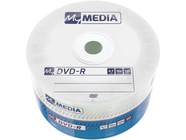 PŁYTA DVD-R VERBATIM MY MEDIA 4.7GB 50 SZPINDEL