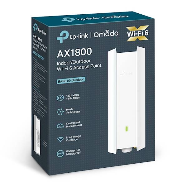 ACCESS POINT TP-LINK EAP610-OUTDOOR AX1800
