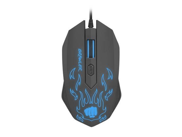 MYSZ PRZEWODOWA FURY BRAWLER RGB 1600DPI