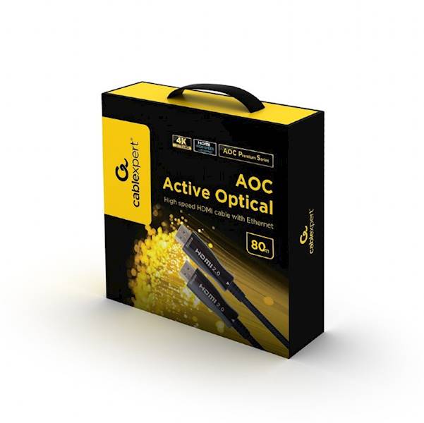KABEL HDMI - HDMI v2.0 AOC PREMIUM 80M GEMBIRD