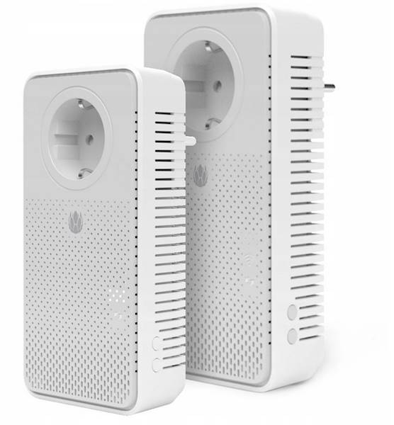 POWERLINE UNITYMEDIA 230V CONNECT BOOSTER PLUS 1000Mbit "mały+duży"