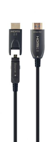 KABEL HDMI - microHDMI / HDMI v2.0 AOC 50M GEMBIRD