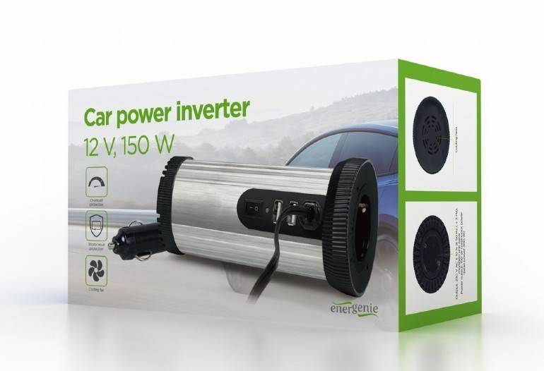 PRZETWORNICA SAMOCHODOWA 12V 150W GEMBIRD
