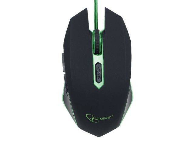 MYSZ GAMINGOWA GEMBIRD MUSG-001 ZIELONA