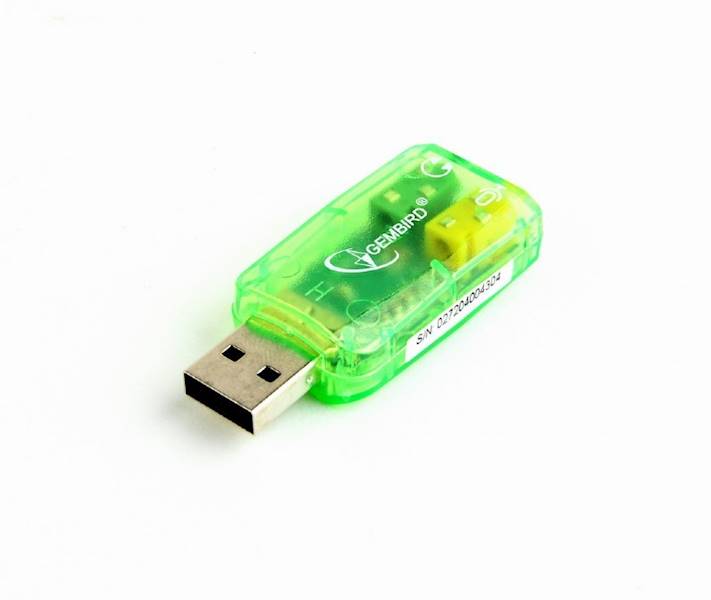 KARTA DŹWIĘKOWA USB GEMBIRD VIRTUS