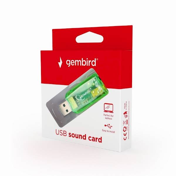 KARTA DŹWIĘKOWA USB GEMBIRD VIRTUS