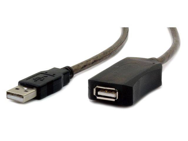 PRZEDŁUŻACZ USB 2.0 AKTYWNY GEMBIRD 10M AM-AF