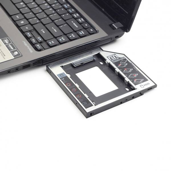ADAPTER HDD RAMKA 5,25" NA 2,5" SLIM 9,5MM GEMBIRD
