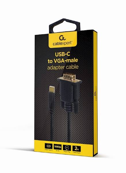 KABEL USB-C - VGA GEMBIRD 2M