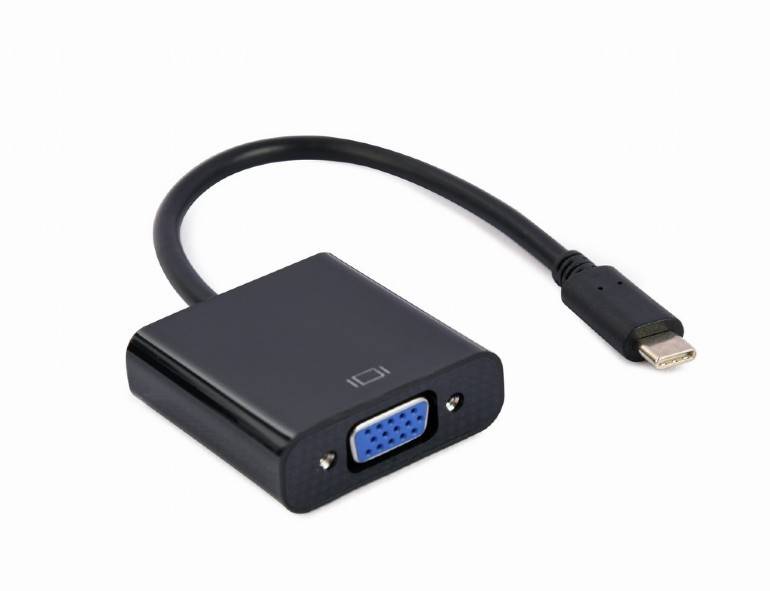 ADAPTER USB-C (M) - VGA (F) GEMBIRD NA KABLU