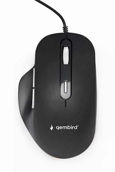 MYSZ PRZEWODOWA GEMBIRD 6B-02 CZARNA