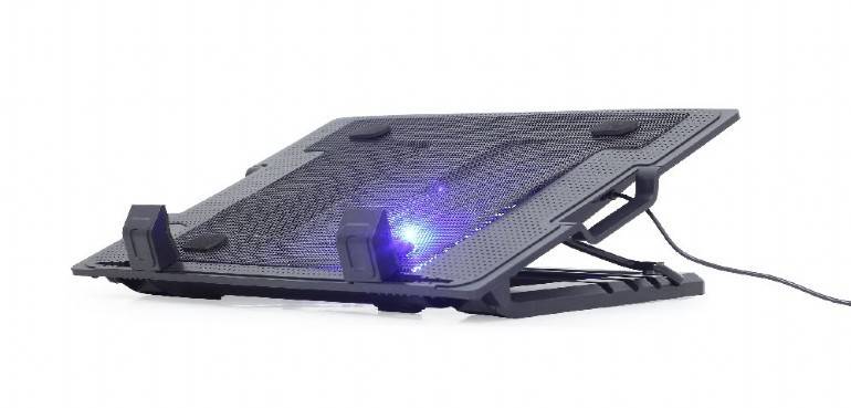 PODKŁADKA CHŁODZĄCA DO LAPTOPA GEMBIRD 17"  LED