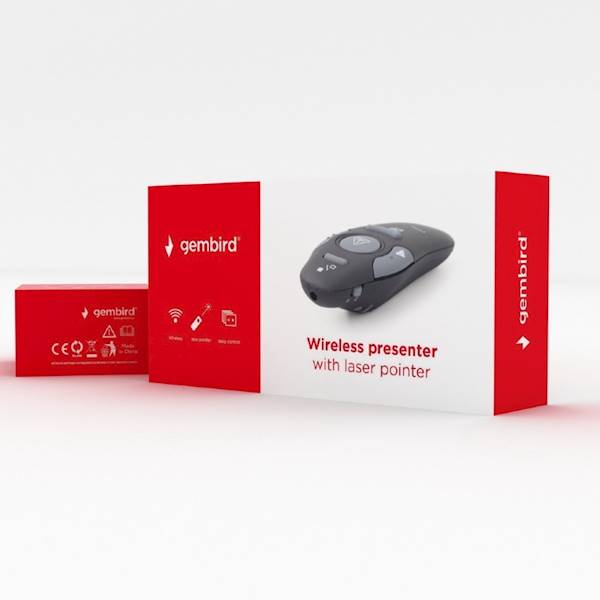 PREZENTER LASEROWY GEMBIRD BEZPRZEWODOWY L-01