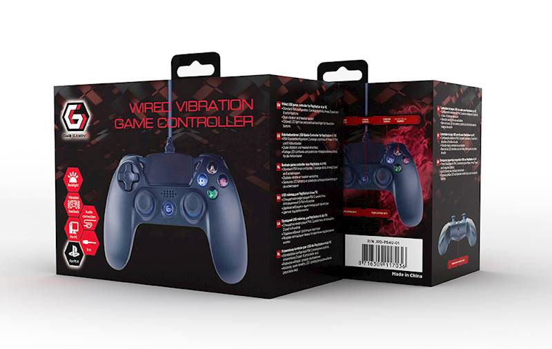 KONTROLER GAMEPAD DO PS4 GEMBIRD PRZEWODOWY