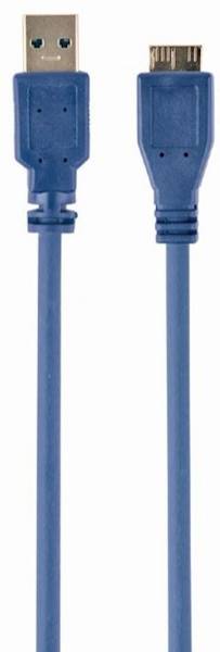 KABEL USB - MICROUSB 3.0 0,5M GEMBIRD NIEBIESKI