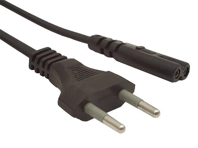 KABEL ZASILAJĄCY C8 ÓŚEMKA 2PIN 1,8M GEMBIRD