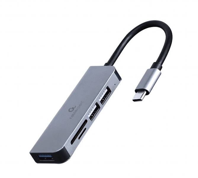 HUB USB-C - USB 3.0 / 2.0 | SD GEMBIRD