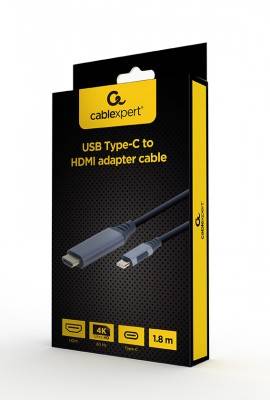 KABEL HDMI - USB-C 1.8M GEMBIRD