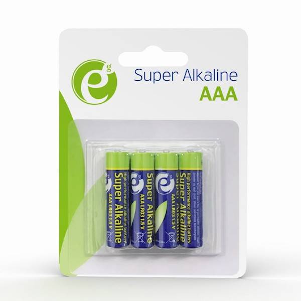 BATERIA AAA 1.5V 4SZT. GEMBIRD ENERGENIE PALUSZKI BLISTER