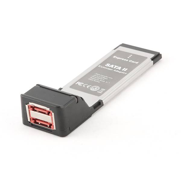 ADAPTER PCMCIA - 2xESATA / SATA GEMBIRD