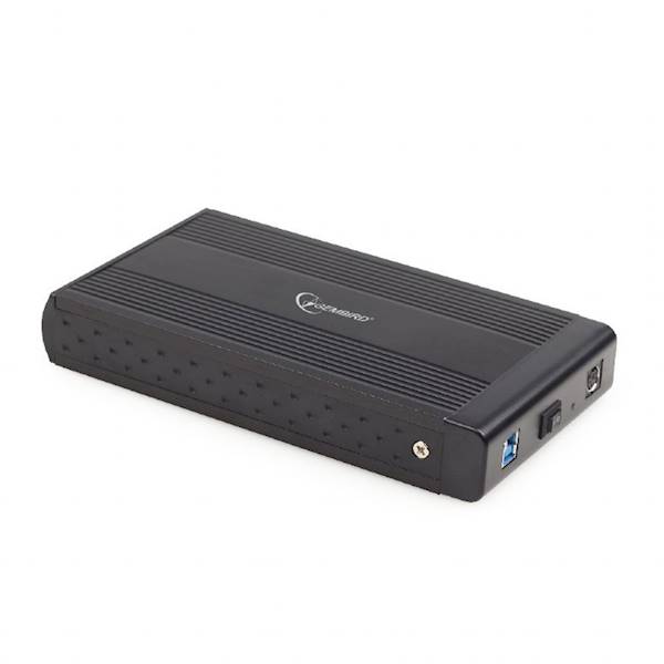 KIESZEŃ ZEW. 3,5" DO DYSKÓW USB 3.0 GEMBIRD U3S-3 CZARNA