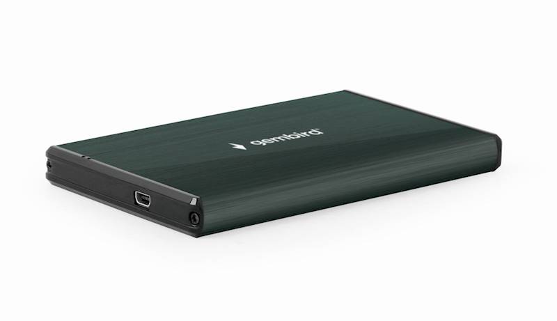 KIESZEŃ ZEW. 2,5" DO DYSKÓW USB 3.0 GEMBIRD U3S-3 ZIELONA
