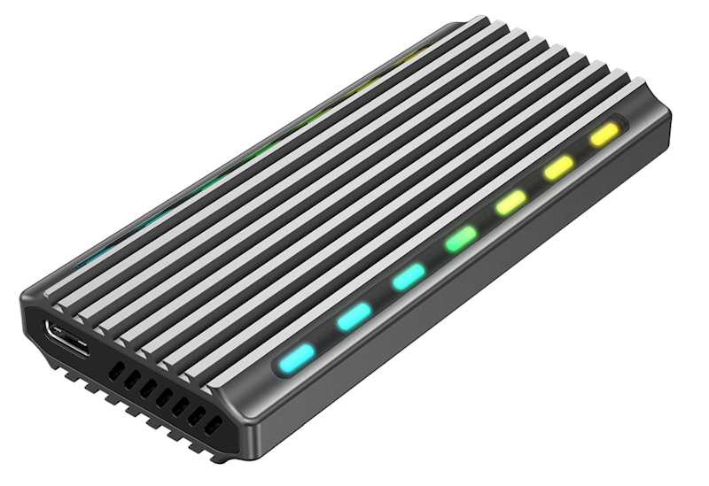 OBUDOWA SSD M.2 PCIE NVME USB-C GEMBIRD CZARNA