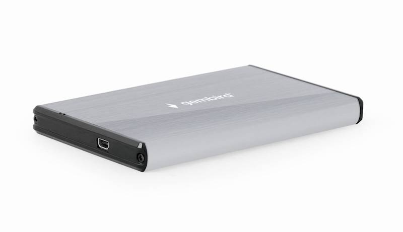 KIESZEŃ ZEW. 2,5" DO DYSKÓW USB 3.0 GEMBIRD U3S-3 SREBRNA