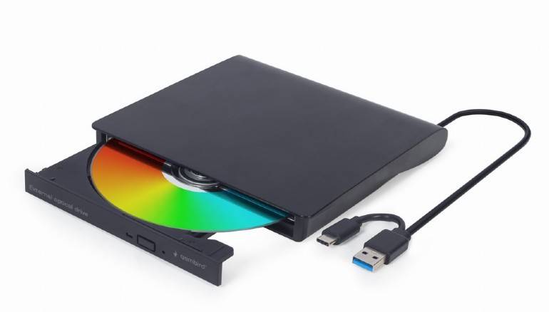 NAPĘD ZEWNĘTRZNY DVD GEMBIRD USB-03 CZARNY