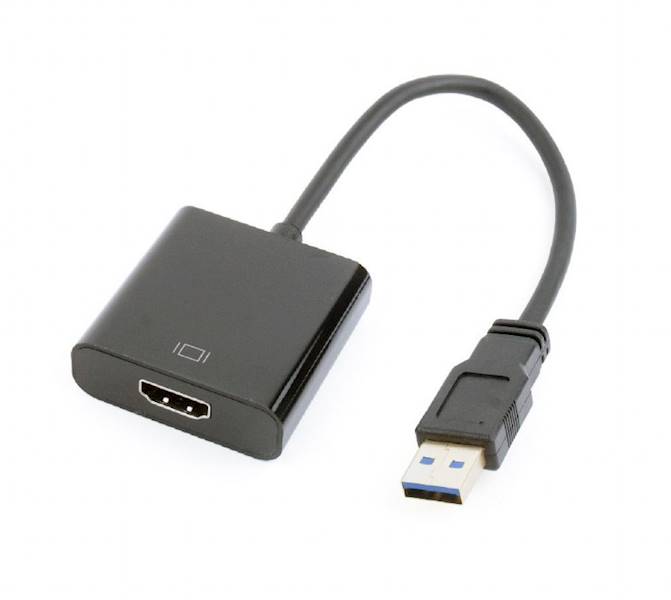 ADAPTER USB 3.0 (M) - HDMI (F) GEMBIRD