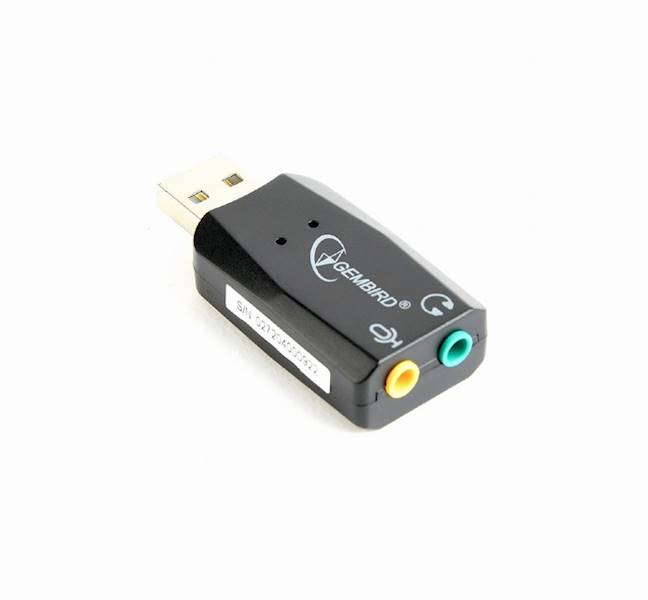 KARTA DŹWIĘKOWA USB 2.0 GEMBIRD VIRTUS PLUS