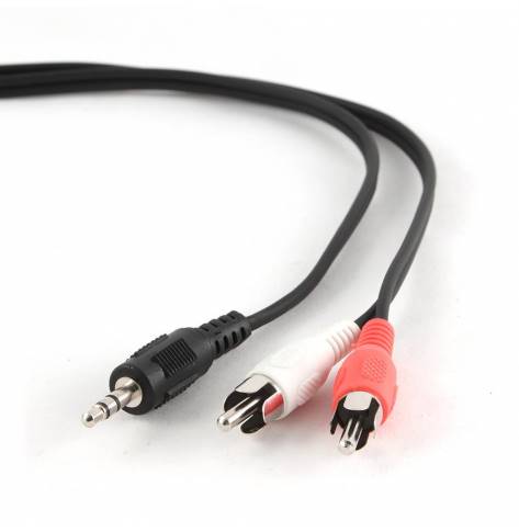 KABEL AUDIO JACK 3.5MM - 2xCHINCH RCA 2,5M GEMBIRD