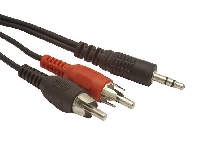 KABEL MINIJACK 3.5MM - 2xCHINCH RCA 1,5M GEMBIRD