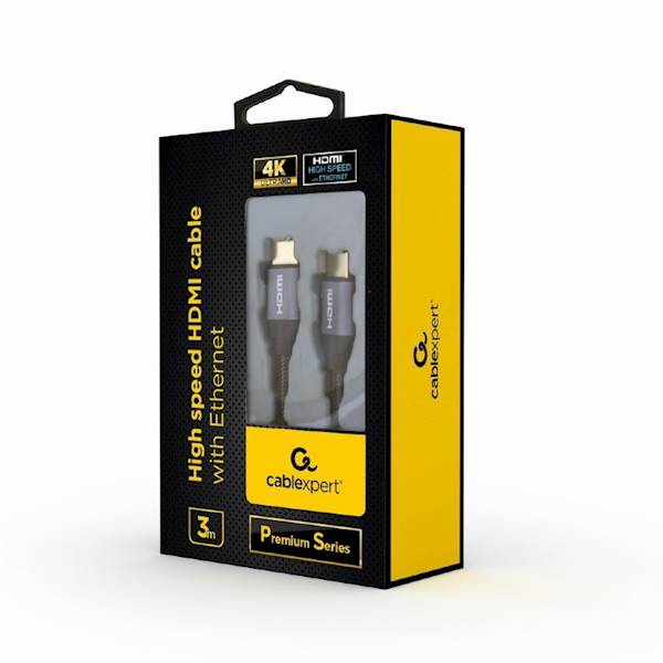 KABEL HDMI - HDMI v2.0 PREMIUM 3M GEMBIRD