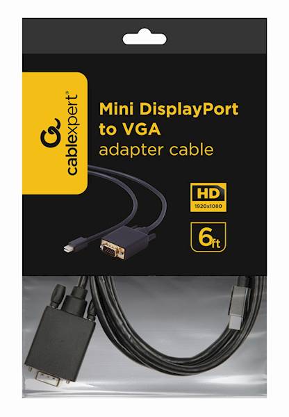 KABEL MINI DISPLAYPORT - VGA 1,8M GEMBIRD