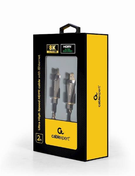 KABEL HDMI - HDMI v2.1 8K 2M GEMBIRD