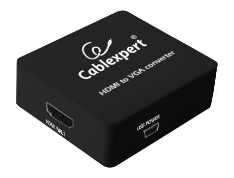 KONWERTER HDMI - VGA Z AUDIO GEMBIRD