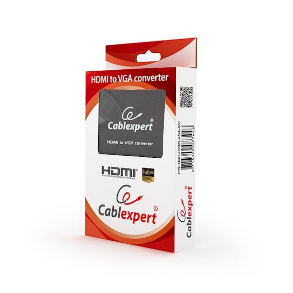 KONWERTER HDMI - VGA Z AUDIO GEMBIRD
