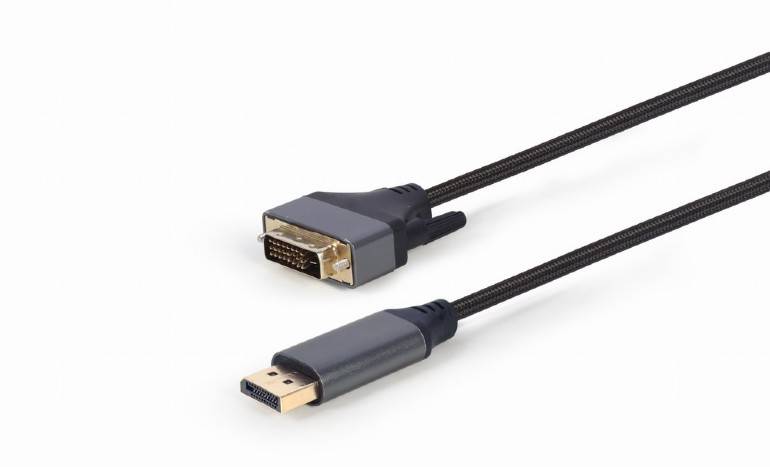 KABEL DISPLAYPORT - DVI 4K 1,8M GEMBIRD